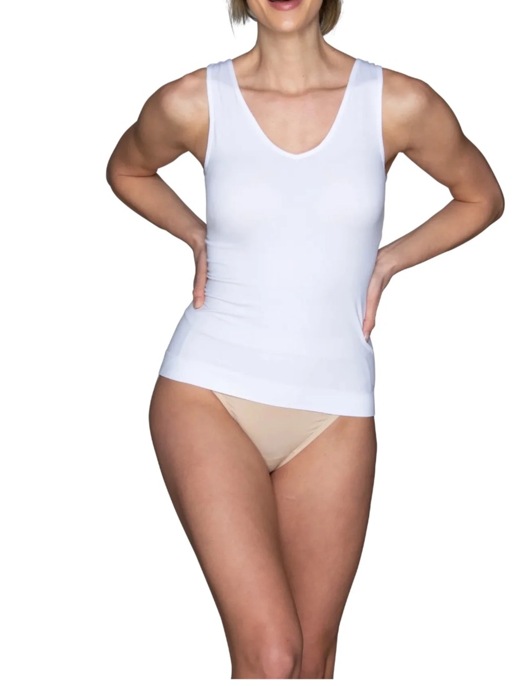 Vanity Fair Radiant Women's Seamless Reversible Spin Tank